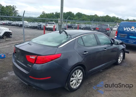 2015 Kia Optima Ex from USA, damaged, VIN 5XXGN4A75FG430665